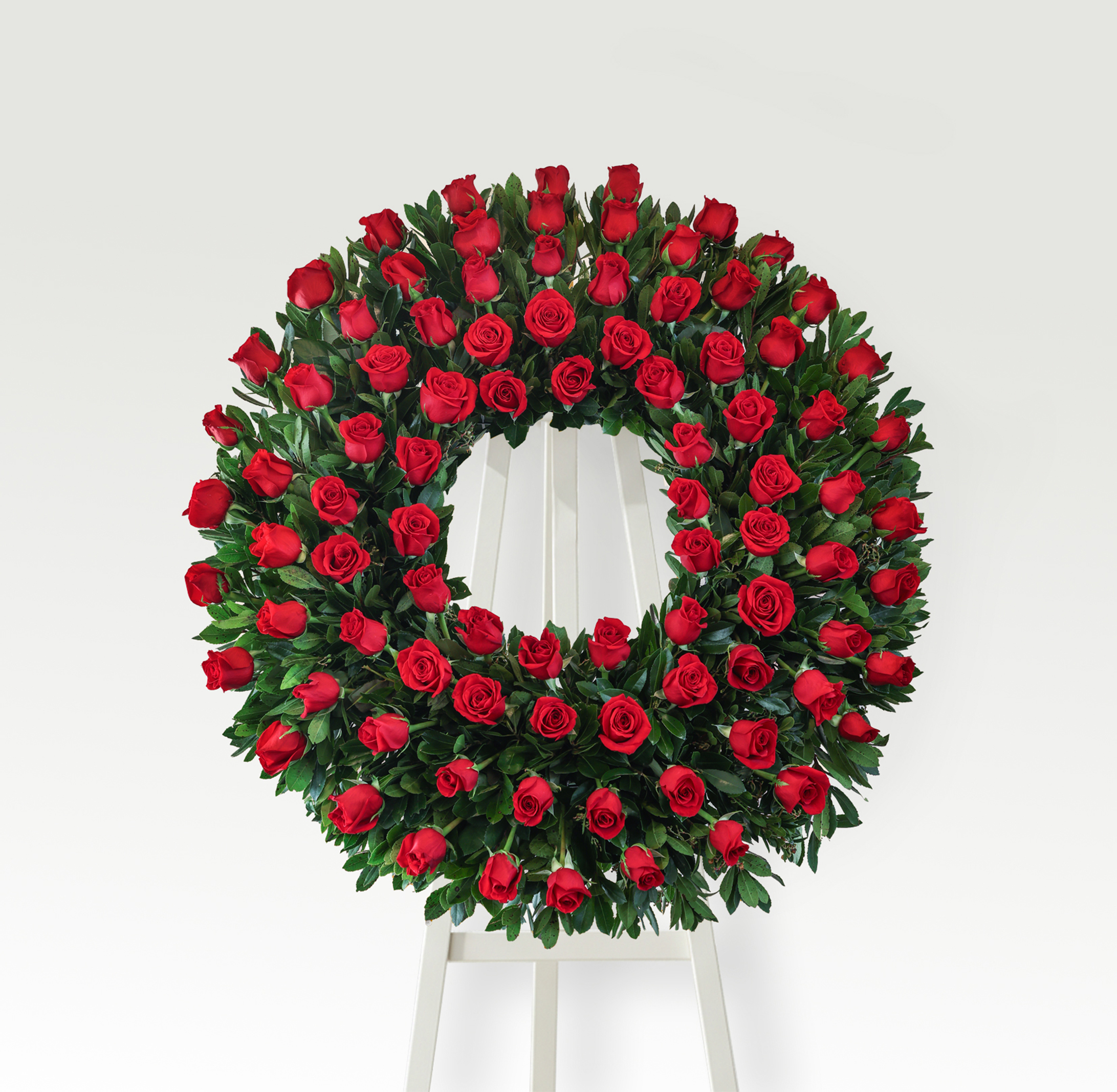 Corona de Rosas Rojas