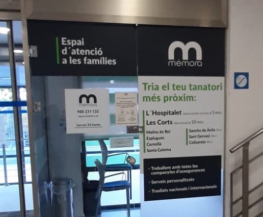 Oficina Atención Funeraria Mémora Hospital General - Creu Roja