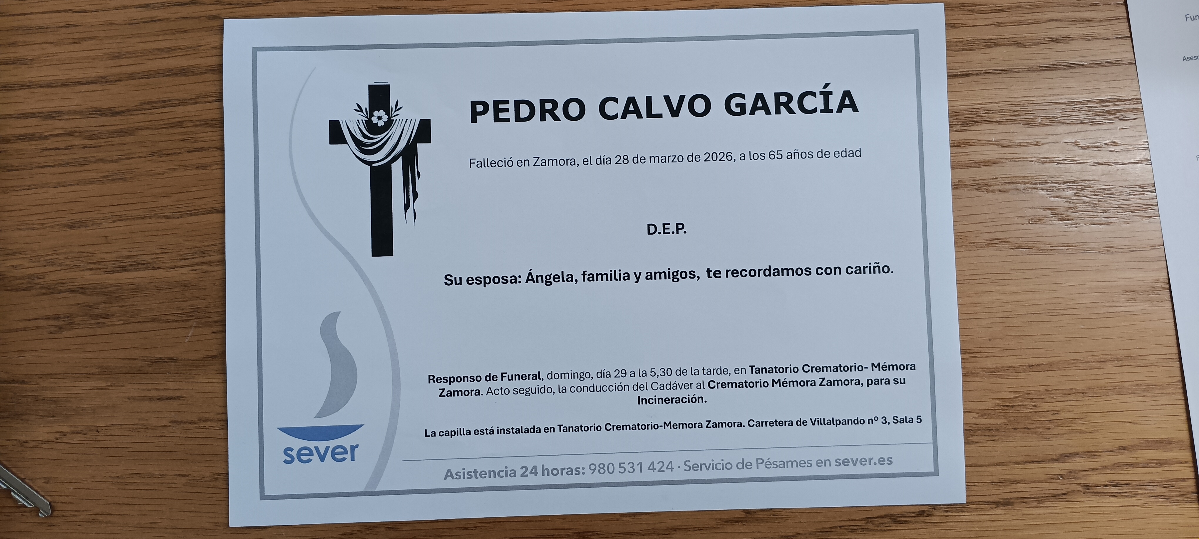 PEDRO CALVO GARCIA | Zamora