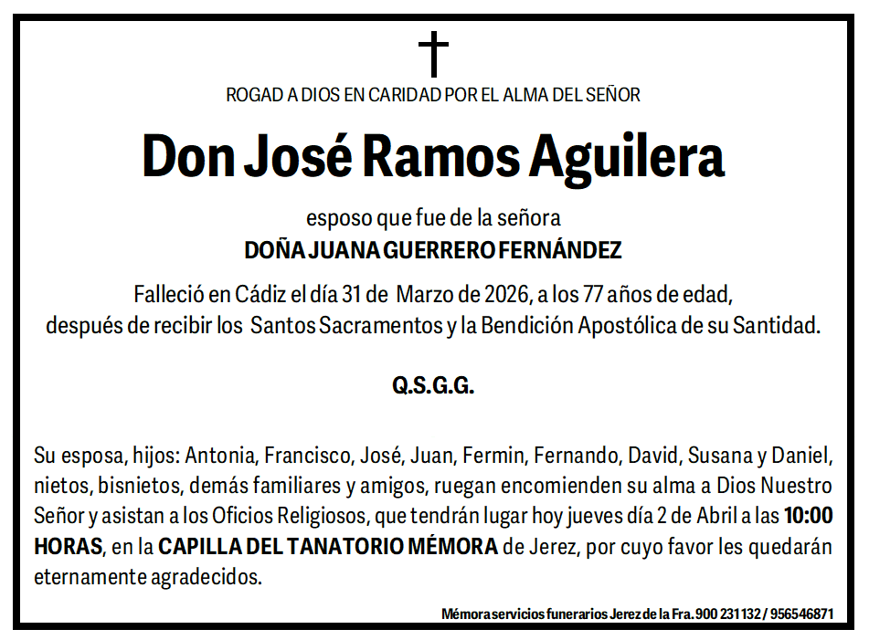 JOSE RAMOS AGUILERA | Cádiz