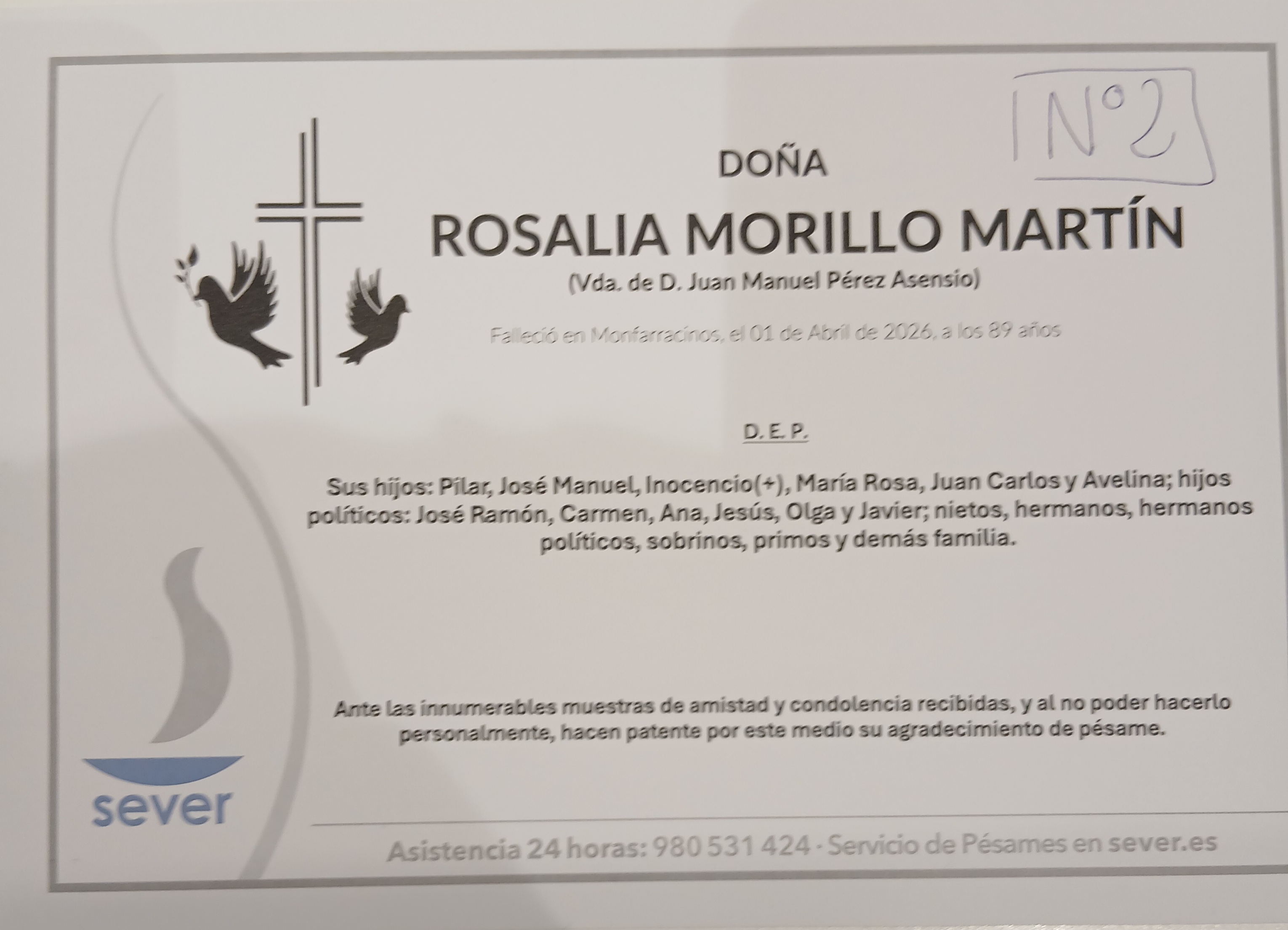 ROSALIA MORILLO MARTÍN | Zamora