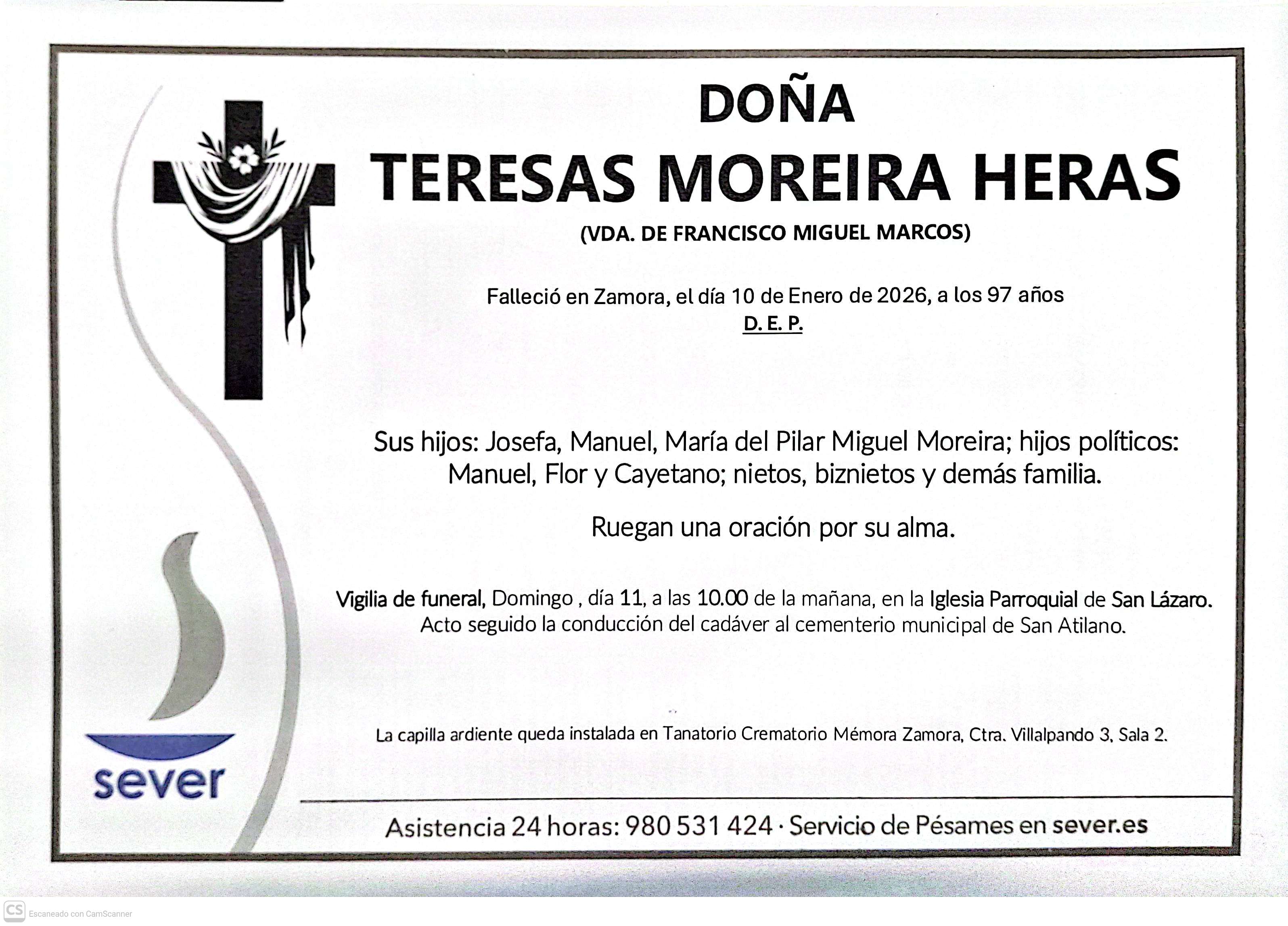 TERESA MOREIRA HERAS | Zamora