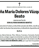 MARIA DOLORES VAZQUEZ BEATO