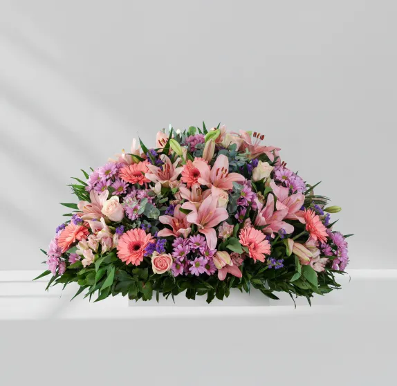 Centro de flores silvestres medium