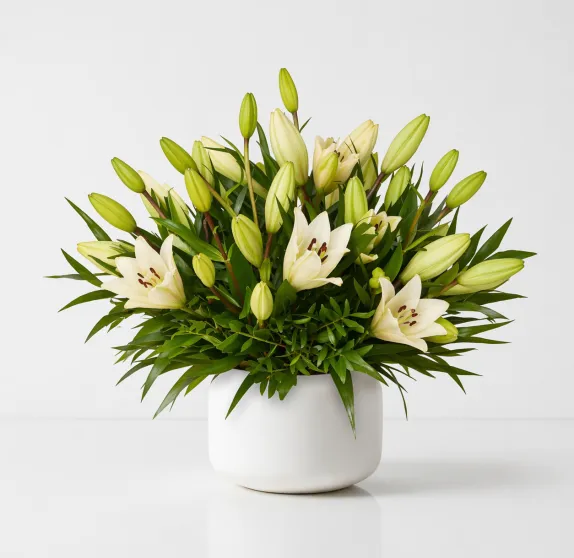 Bouquet de liliums