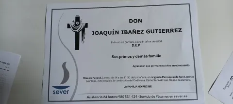 JOAQUIN IBAÑEZ GUTIERREZ