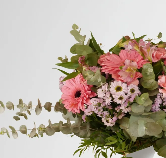 Bouquet flores rosas