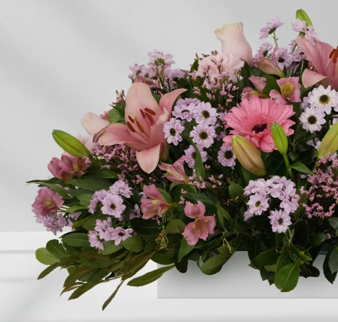 Centro de flores silvestres pequeño