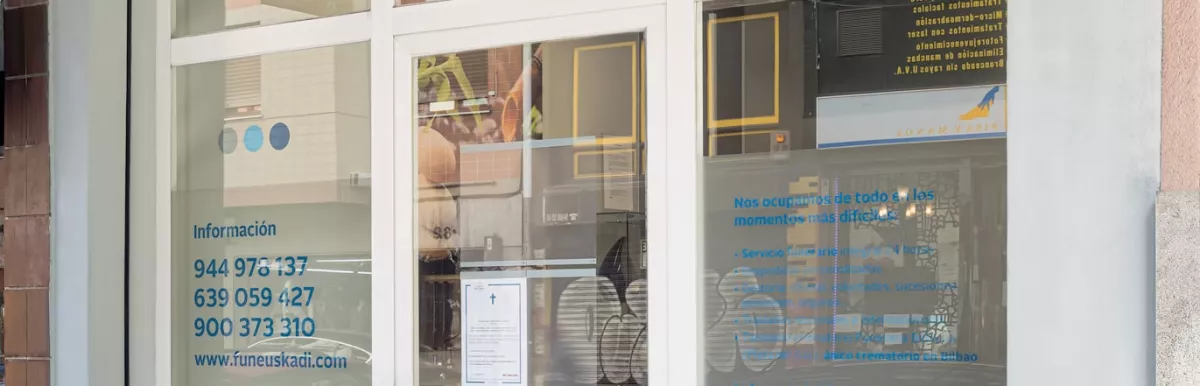 Oficina funeraria Bilbao Santutxu